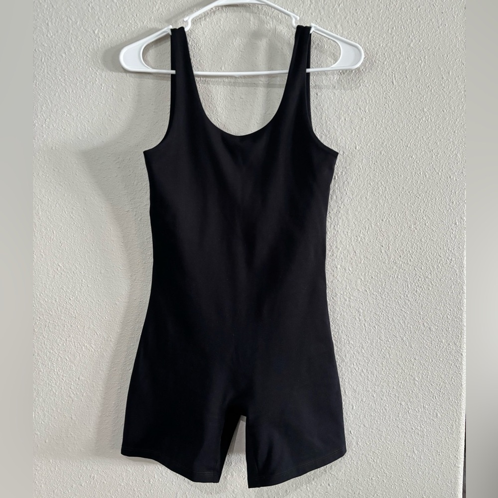 Girlfriend Collective - Black Bike Unitard